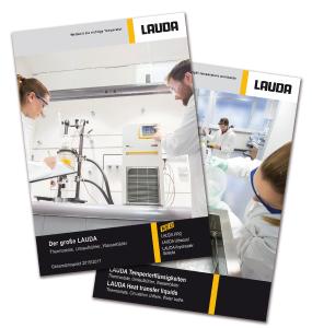 The complete LAUDA brochure for temperature control devices 2016/2017 — also with the new LAUDA product lines PRO, Kryoheater Selecta and Ultracool Mini — as well as the new LAUDA heat transfer liquid brochure to ensure the optimum usage of devices