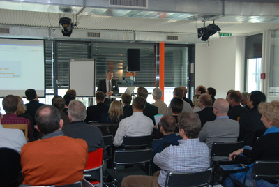 Christian Rusche, CEO bei BSI, eröffnet das User Group Meeting