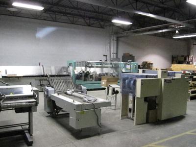 Printing Methods is one of very few printers in the U.S. to have in-house wire binding, with the ProBind W (in the background) complementing an already extensive bindery department.