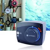 Die neuen AFRISO Stellmotoren ARM haben eine hohe Stellkraft und sind universell zur Regelung von 3-/4-Wege-Mischventilen einsetzbar. Über Anbausätze können die Stellmotoren mit den meisten Mischern anderer Hersteller zuverlässig betrieben werden (Foto: AFRISO)