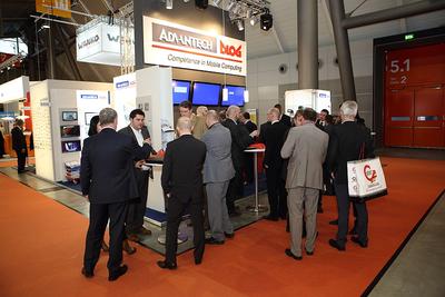 Advantech-DLoG Messestand auf der Logimat