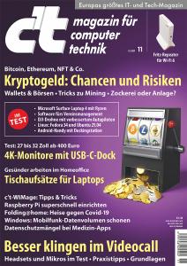Titelblatt c't 11/21