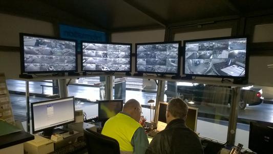 Parkhaus Videoleitzentrale mit dem VideoCenter III