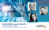 Die Healthcare Shapers Günther Illert, Dr. Ursula Kramer, Dr. Michael Gerards fördern aktiv immersive Technologien für Medizin und Gesundheit