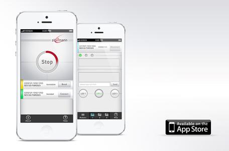 Bluetooth Low Energy Profil ermöglicht serielle Datenübertragung mit Apple iOS Geräten