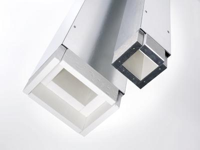 Die RAUTHERMO Kanäle und Formteile sind einbaufertige Bausteine, die nicht erst zeitaufwändig auf der Baustelle aus Plattenmaterial hergestellt werden müssen