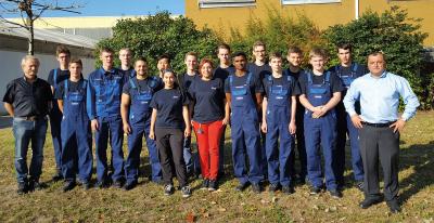 CGM-Jugend Tenneco mit Veli Aydin und Bernhard Cuidon