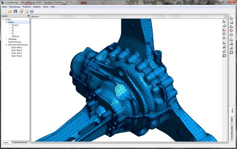 Importiertes und automatisch vernetztes Getriebegehäuse mit freundlicher Genehmigung der Oberaigner Powertrain GmbH