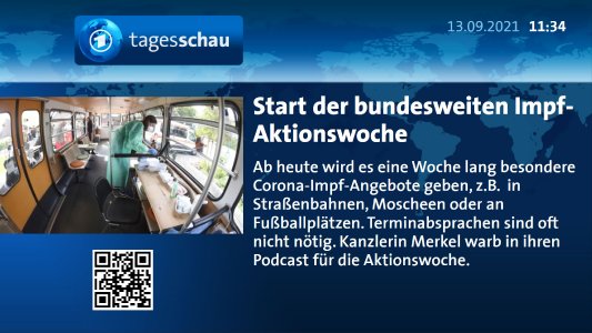 tagesschau-Nachrichten im ARD-News-Plugin für FrontFace