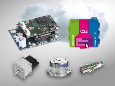 Individuelle Motorsteuerungen per Mausklick: mit der Synapticon DYNARC-Plattform können komplexe Echtzeit-Sensor/Aktor-Systeme schnell und einfach konfiguriert, aufgebaut, individuell programmiert und mit Internetdiensten verknüpft werden (Bildquelle: Synapticon )