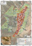 Abbildung 1. Lageplan mit den Bohransatzpunkten aus der Bohrkampagne 2025-2026 auf dem Konzessionsgebiet Tombstone im Südosten von Arizona.