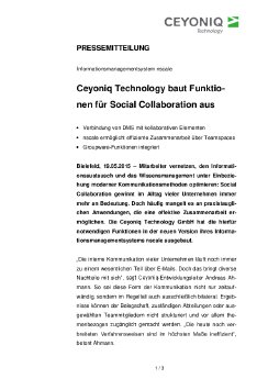 15-05-19 PM Ceyoniq Technology baut Funktionen für Social Collaboration aus.pdf