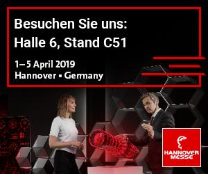 Hannover Messe 2019 - Stand C51 in Halle 6