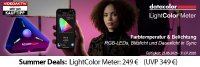 Datacolor LightColor Meter misst Farbtemperatur und Belichtung - endlich RGB-LEDs, Blitzlicht und Dauerlicht in Sync - Promo-Preis 249 € (UVP 349 €)