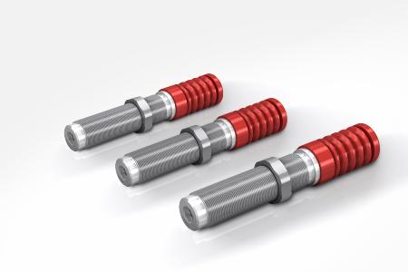 Die Schnittgrafik zeigt die aufwändige Konstruktion der PMCN-Kleinstoßdämpfer mit neu entwickeltem TPU-Faltenbalg und überlegener Rollmembrandichtungstechnik. Damit sorgt ACE für sehr hohe Standzeiten auch bei Betrieb unter rauen Produktionsbedingungen. Bild: ACE Stoßdämpfer GmbH