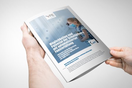Whitepaper: „Wissenschaftlich belegt – effiziente Raumlüftung in Schulen per automatisierter Fensterlüftung“
© Verband Fensterautomation und Entrauchung e. V.