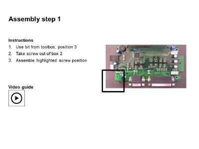 Digital assembly instructions