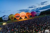 Der neue FEIG-Heißluftballon beim "FFH Night Glow"