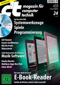 Titelbild der aktuellen c't-Ausgabe 24/2011
