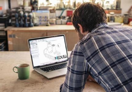 MEDUSA4 Personal ist eine CAD-Software und für Handwerker kostengünstig verwendbar