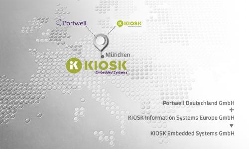 Portwell Deutschland GmbH und KIOSK Information Systems Europe werden zur KIOSK Embedded Systems GmbH
