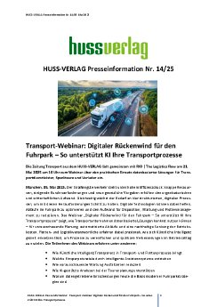 Presseinformation_14_HUSS_VERLAG_Digitaler Rückenwind für den Fuhrpark - so unterstützt KI Ihre.p