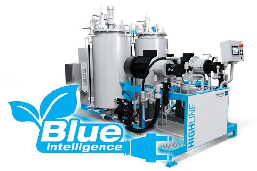 Blue Intelligence Deutlich reduzierte Energiekosten im Reaktionsgießmaschinensektor.bmp