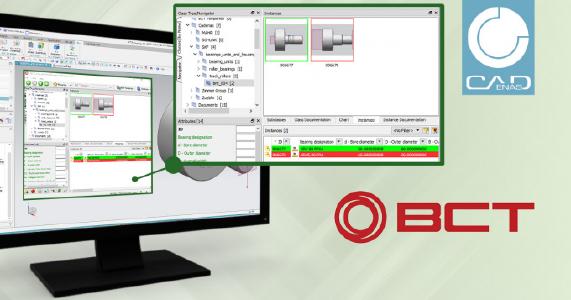 Automatic classification of CADENAS catalog parts with BCT aClass