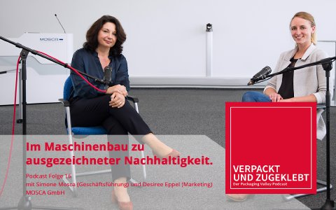 Neuer Packaging Valley Podcast: Im Maschinenbau zu ausgezeichneter Nachhaltigkeit