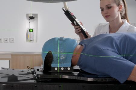 LAP Patientenpositionierung am Linearbeschleuniger