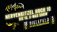 Flic Flac feiert 10-jähriges Jubiläum in Bielefeld mit X-Mas Show „Nervenkitzel hoch 10“