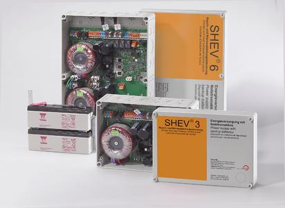 SIMON Kompaktzentrale SHEV 3 / 6 / SIMON Compact Control SHEV 3 / 6