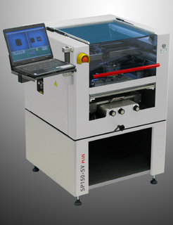 Der SP150, ein halbautomatischer Drucker mit Vision, automatischer Positionskontrolle und integrierter Schablonenreinigung, ist neu mit einer elektronischen Rakeldruck-Regelung erhältlich.