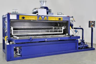 Energy-efficient cleaning and treatment systems in the printing industry