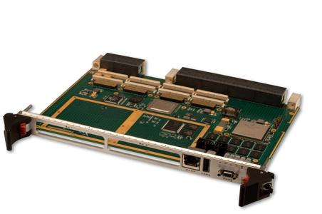 6U-VPX-Board mit Freescales MPC8572E PowerQUICC III Prozessor