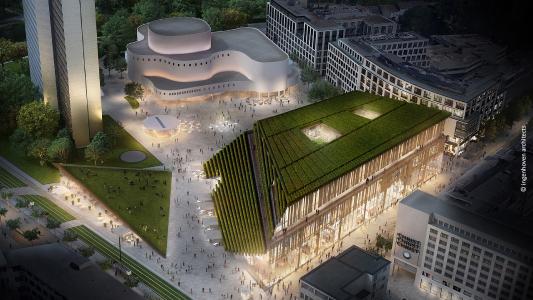 Kö-Bogen II in Düsseldorf © Ingenhoven architects