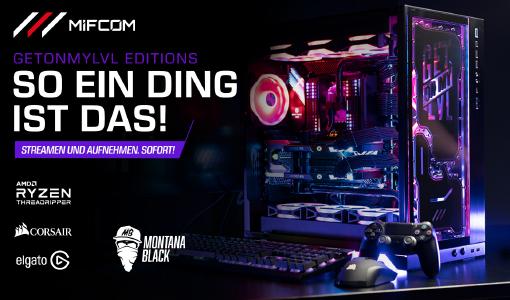 Der neue GetOnMyLVL-Ultimate-PC von MIFCOM