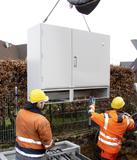 Mit bis zu 28.000 Multifunktionsgehäusen unterstützt Rittal den schnellen und zuverlässigen Breitbandausbau in Deutschland  (Quelle: Rittal GmbH & Co. KG )