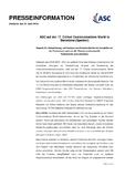 [PDF] Pressemitteilung: ASC auf der 17. Critical Communications World in Barcelona (Spanien)