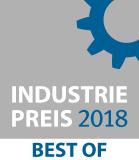 Das Best of-Siegel des INDUSTRIEPREIS 2018