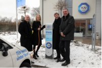 Am Mittwoch, 24. Februar, nahm TÜV SÜD bei seiner Tochter TÜV Hanse die erste Stromtankstelle in Betrieb