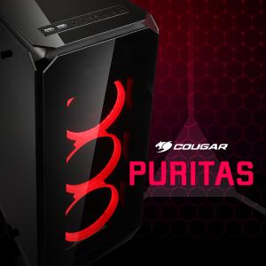 NEU bei Caseking - Der Cougar Puritas Midi-Tower mit dem perfekten Einblick