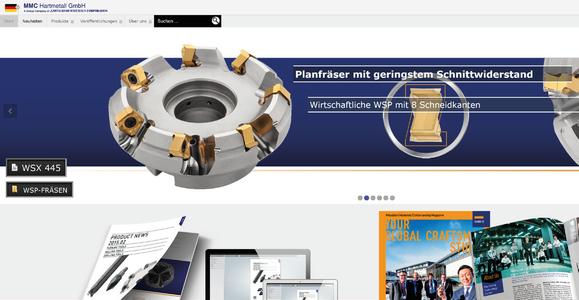 Neue Internetpräsenz der MMC Hardmetal Europe