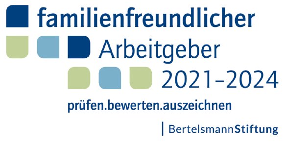 Siegel familienfreundlicher Arbeitgeber 2021-24 factory42