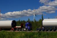 Im finnischen Haapajärvi betreibt ABO Invest bereits seit 2015 zwei Windkraftanlagen. Nun rollen die Komponenten für weitere sieben Anlagen mit jeweils 3,3 Megawatt Leistung an. Die neuen Vestas-Anlagen gehen planmäßig bis November 2017 ans Netz