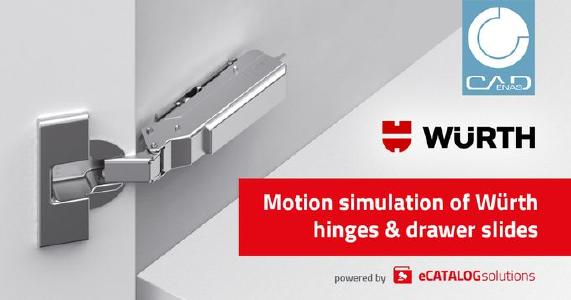 Motion sequence of furniture can now be tested during the planning phase
