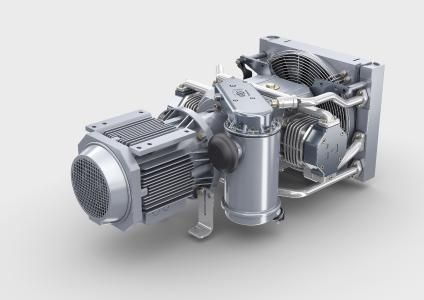 At EXPO 1520 in Moscow, Knorr-Bremse is presenting its solutions for the 1,520-millimeter wide-gauge market for rail technology on booth 54 in Hall 2, where exhibits will include the VV120-T oil-free compressor (© Knorr-Bremse)