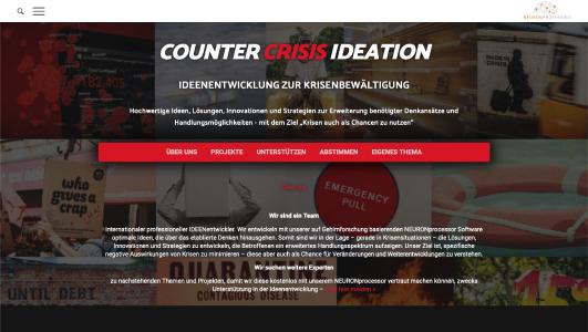 COUNTER CRISIS IDEATION | IDEENENTWICKLUNG ZUR KRISENBEWÄLTIGUNG