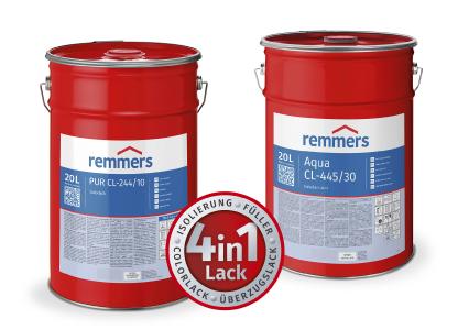 Aqua CL-445-Colorlack und PUR CL-244-Colorlack lassen sich im Innenbereich für die Beschichtung von Massivholz und Holzwerkstoffen einsetzen / Bildquelle: Remmers, Löningen