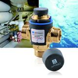 Die neuen AFRISO Mischventile ATM eignen sich für Trinkwasser und für Wasser mit max. 50 % Glykol-Beimischung. (Foto: AFRISO) 